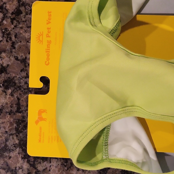 Sun Squad Cooling Pet VEst MEDIUM size zippered add water for cooling new w tags - Picture 6 of 8